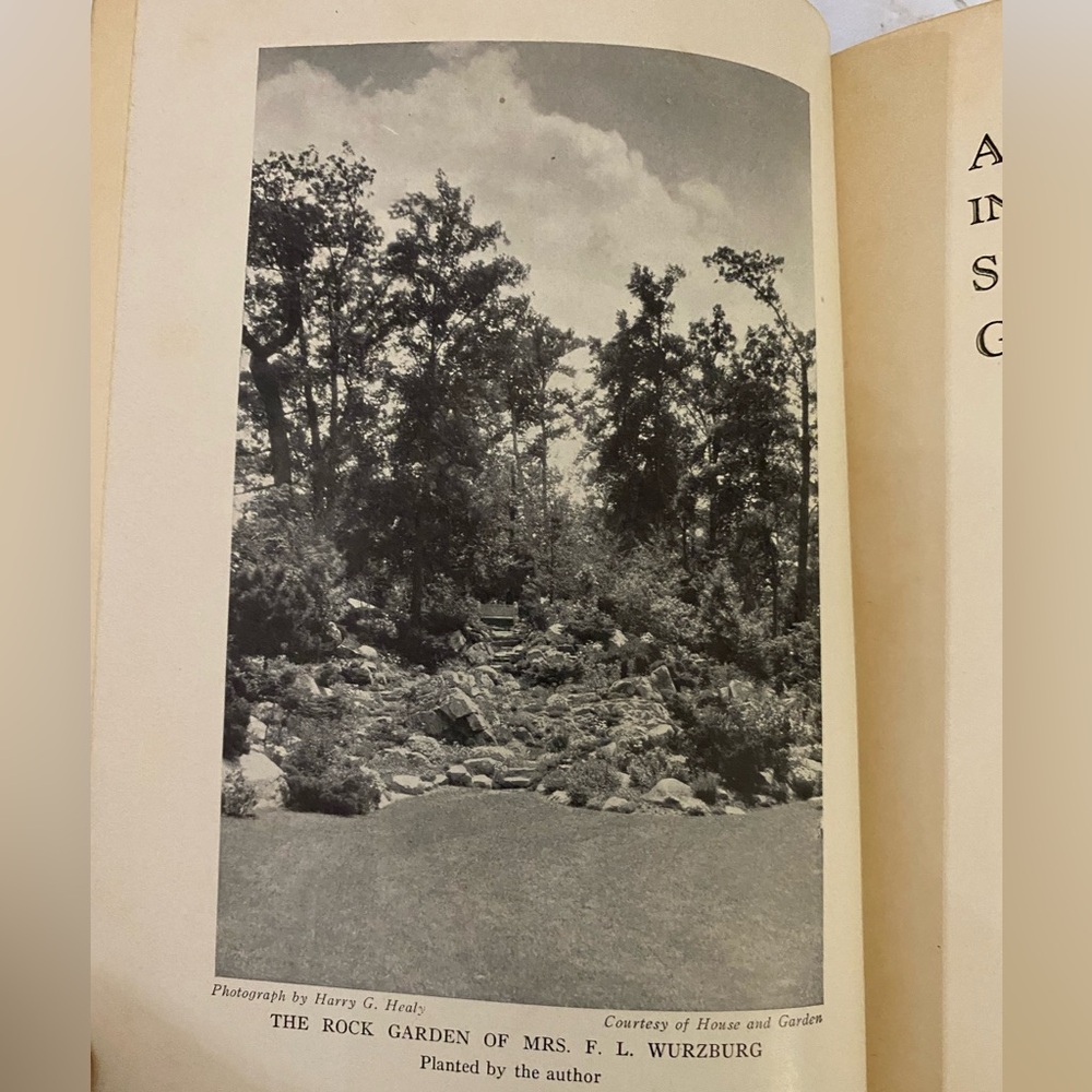 ADVENTURES In A SUBURBAN GARDEN By Louise Beebe Wilder 1931